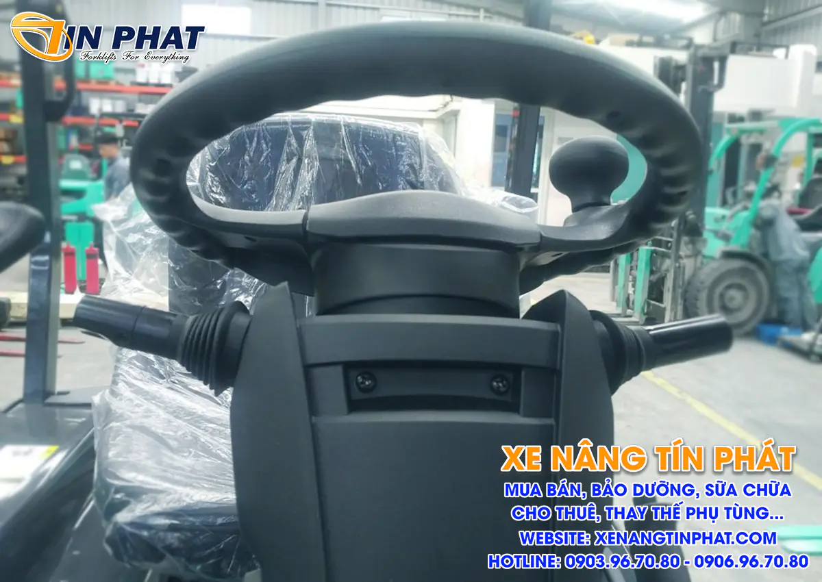 Xe Nâng Điện Mitsubishi FB15CB 1.5 Tấn Ngồi Lái | xenangtinphat.com | Hotline: 0903.96.70.80 – 0906.96.70.80
