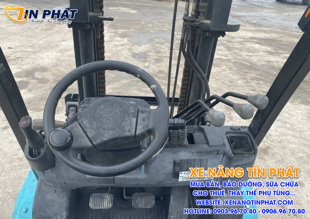 Xe nâng Sumitomo dầu 3 tấn 13FD30PAXI98D đã qua sử dụng | Xe nâng Tín Phát | xenangtinphat.com